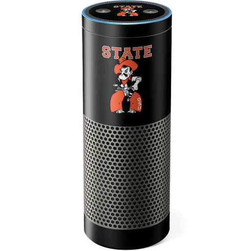 Oklahoma State University OSU Cowboys Orange Amazon Echo Skin