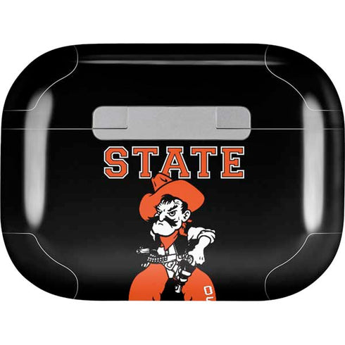 Oklahoma State University OSU Cowboys Orange Apple AirPods Pro Skin
