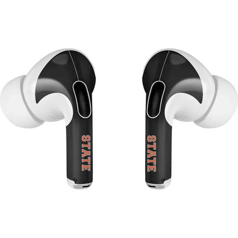 Oklahoma State University OSU Cowboys Orange Apple AirPods Pro Skin