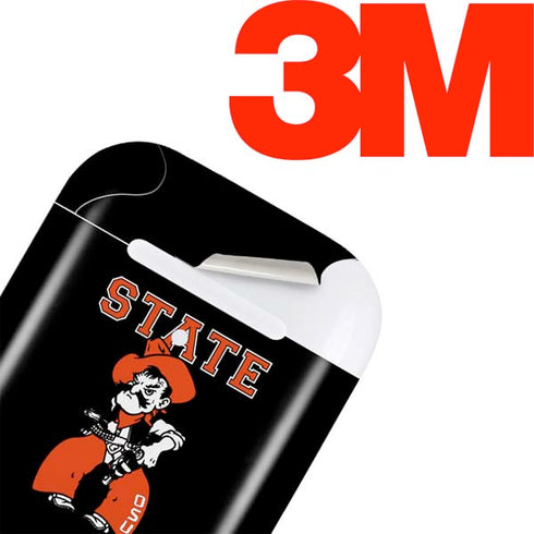 Oklahoma State University OSU Cowboys Orange Apple AirPods Skin
