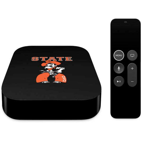 Oklahoma State University OSU Cowboys Orange Apple TV Skin