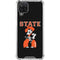 Oklahoma State University OSU Cowboys Orange Galaxy A12 Clear Case