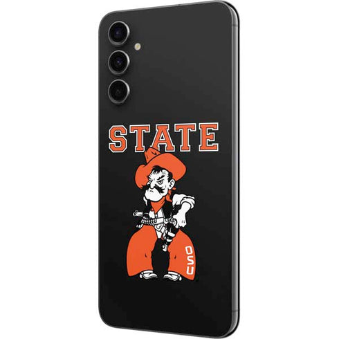 Oklahoma State University OSU Cowboys Orange Galaxy A14 5G Skin