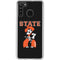 Oklahoma State University OSU Cowboys Orange Galaxy A21 Clear Case
