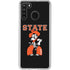 Oklahoma State University OSU Cowboys Orange Galaxy A21 Clear Case