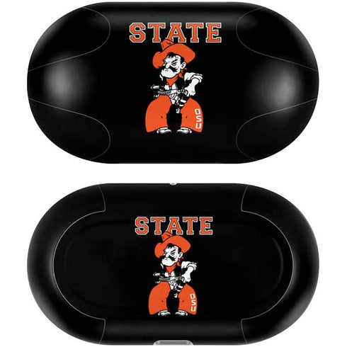 Oklahoma State University OSU Cowboys Orange Galaxy Buds Plus Skin