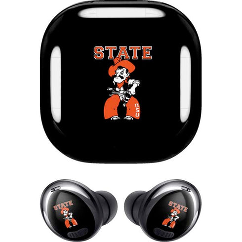Oklahoma State University OSU Cowboys Orange Galaxy Buds Pro Skin