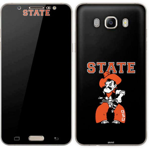 Oklahoma State University OSU Cowboys Orange Galaxy J7 Skin