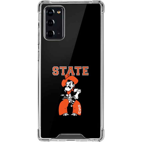 Oklahoma State University OSU Cowboys Orange Galaxy Note20 5G Clear Case