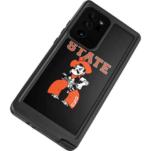 Oklahoma State University OSU Cowboys Orange Galaxy Note20 Ultra 5G Waterproof Case