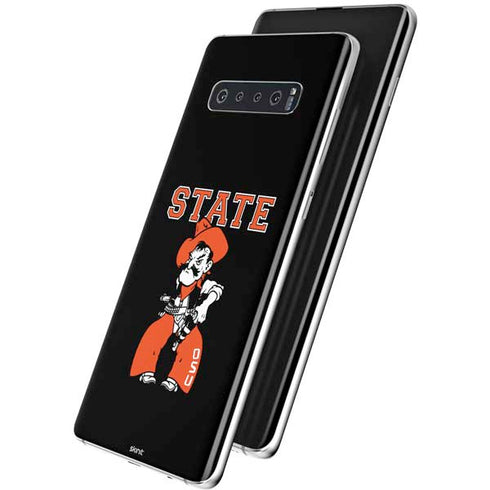 Oklahoma State University OSU Cowboys Orange Galaxy S10 Skin