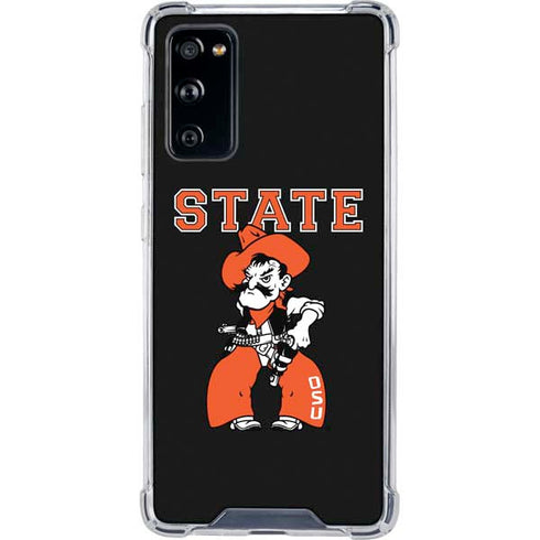 Oklahoma State University OSU Cowboys Orange Galaxy S20 FE Clear Case