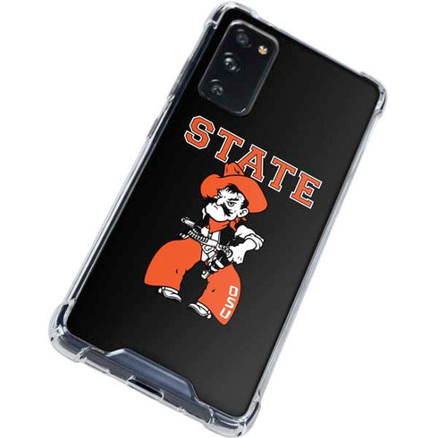 Oklahoma State University OSU Cowboys Orange Galaxy S20 FE Clear Case