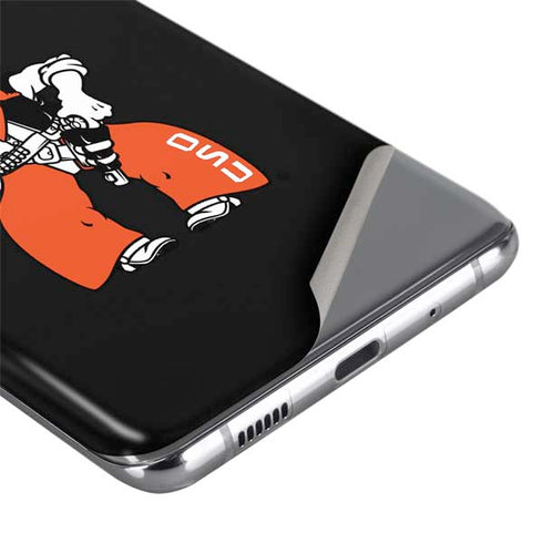 Oklahoma State University OSU Cowboys Orange Galaxy S20 Plus Skin