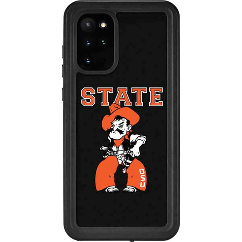 Oklahoma State University OSU Cowboys Orange Galaxy S20 Plus Waterproof Case