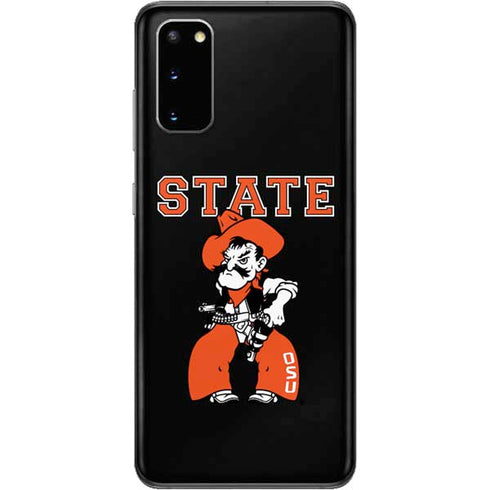 Oklahoma State University OSU Cowboys Orange Galaxy S20 Skin