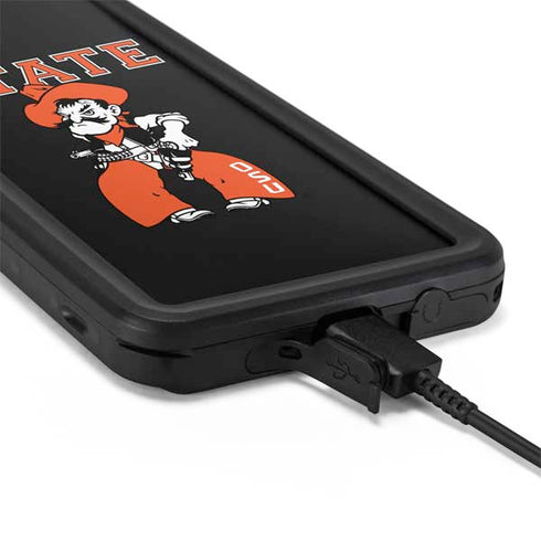Oklahoma State University OSU Cowboys Orange Galaxy S20 Waterproof Case