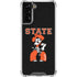 Oklahoma State University OSU Cowboys Orange Galaxy S21 FE Clear Case