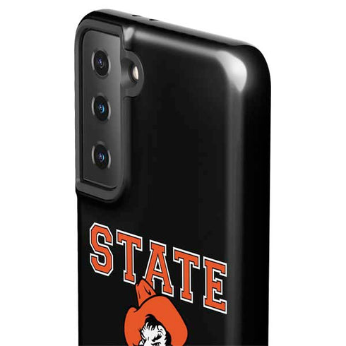 Oklahoma State University OSU Cowboys Orange Galaxy S21 FE Pro Case