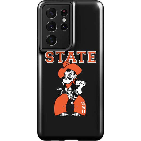 Oklahoma State University OSU Cowboys Orange Galaxy S21 Ultra 5G Pro Case