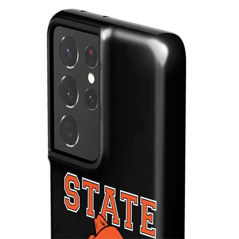 Oklahoma State University OSU Cowboys Orange Galaxy S21 Ultra 5G Pro Case
