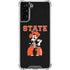 Oklahoma State University OSU Cowboys Orange Galaxy S22 Plus Clear Case