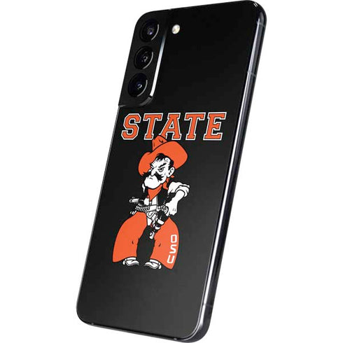 Oklahoma State University OSU Cowboys Orange Galaxy S22 Plus Skin