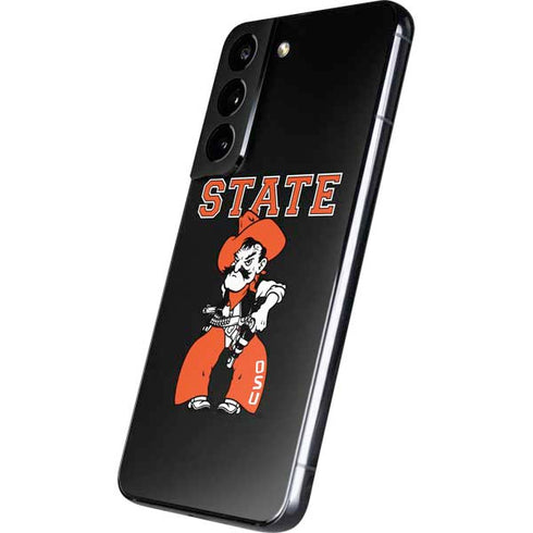 Oklahoma State University OSU Cowboys Orange Galaxy S22 Skin