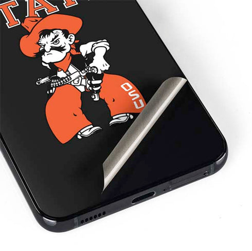 Oklahoma State University OSU Cowboys Orange Galaxy S22 Skin