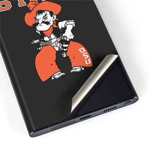 Oklahoma State University OSU Cowboys Orange Galaxy S22 Ultra Skin