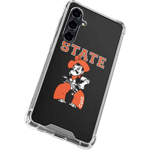 Oklahoma State University OSU Cowboys Orange Galaxy S23 FE Clear Case