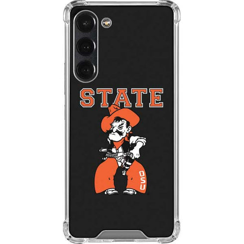 Oklahoma State University OSU Cowboys Orange Galaxy S23 Plus Clear Case