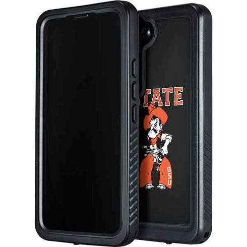 Oklahoma State University OSU Cowboys Orange Galaxy S23 Waterproof Case