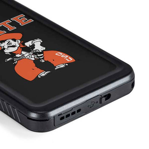 Oklahoma State University OSU Cowboys Orange Galaxy S23 Waterproof Case