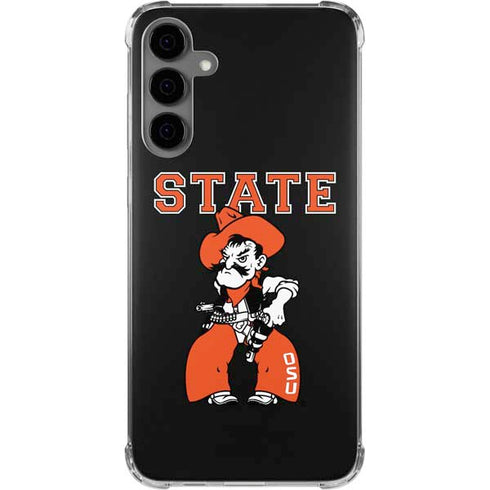 Oklahoma State University OSU Cowboys Orange Galaxy S24 Plus Clear Case