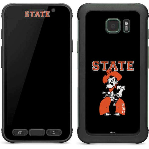 Oklahoma State University OSU Cowboys Orange Galaxy S7 Active Skin