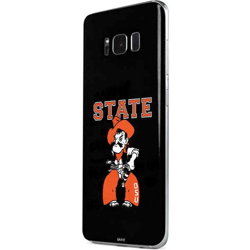 Oklahoma State University OSU Cowboys Orange Galaxy S8 Plus Skin
