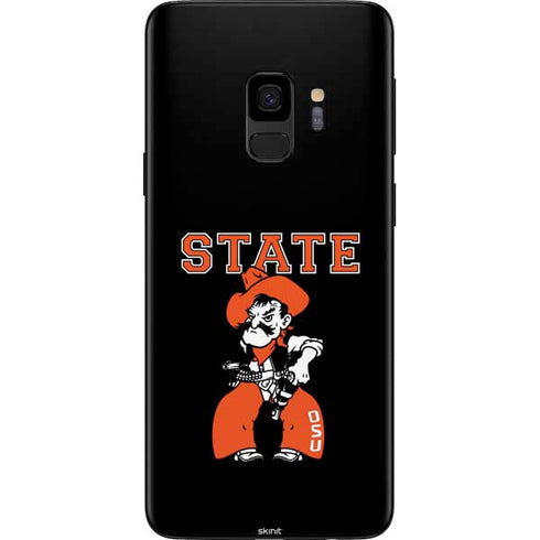 Oklahoma State University OSU Cowboys Orange Galaxy S9 Skin