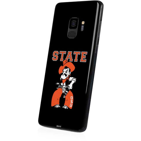 Oklahoma State University OSU Cowboys Orange Galaxy S9 Skin