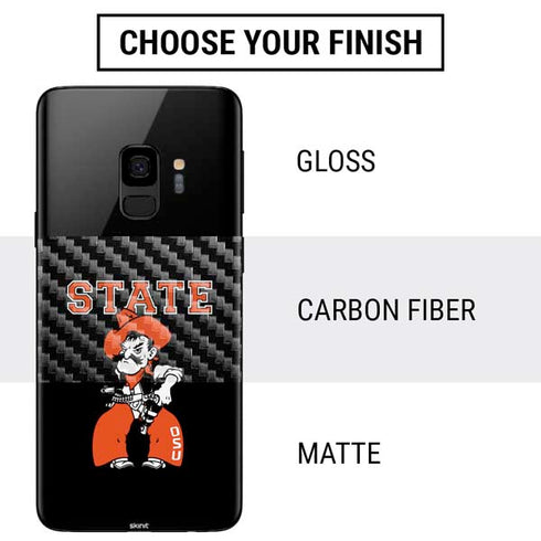 Oklahoma State University OSU Cowboys Orange Galaxy S9 Skin