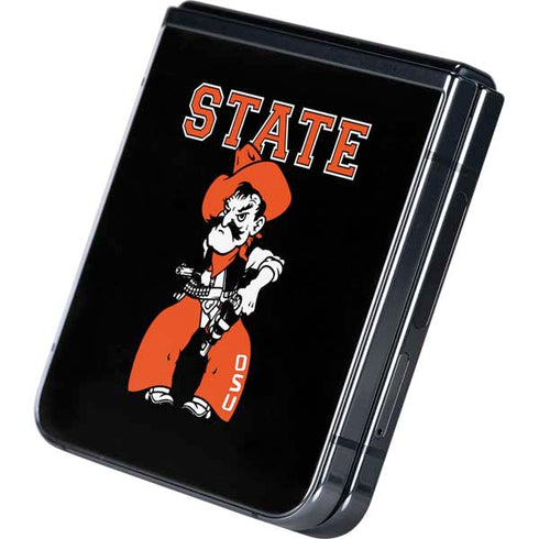 Oklahoma State University OSU Cowboys Orange Galaxy Z Flip5 5G Skin