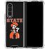 Oklahoma State University OSU Cowboys Orange Galaxy Z Fold4 5G Clear Case