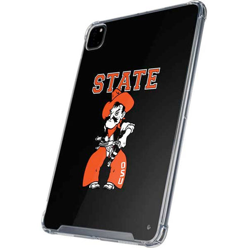 Oklahoma State University OSU Cowboys Orange iPad Pro 12.9in (2020) Clear Case