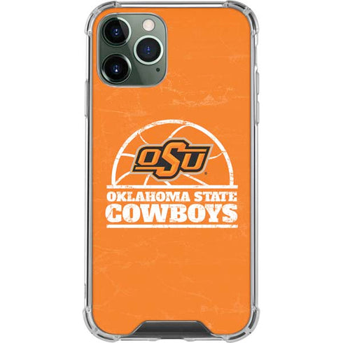 Oklahoma State University OSU Cowboys Orange iPhone 11 Pro Max Clear Case