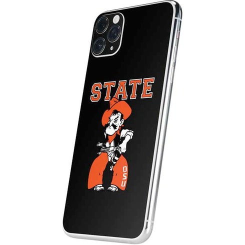 Oklahoma State University OSU Cowboys Orange iPhone 11 Pro Max Skin