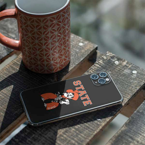 Oklahoma State University OSU Cowboys Orange iPhone 11 Pro Max Skin