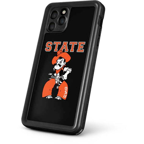 Oklahoma State University OSU Cowboys Orange iPhone 11 Pro Waterproof Case