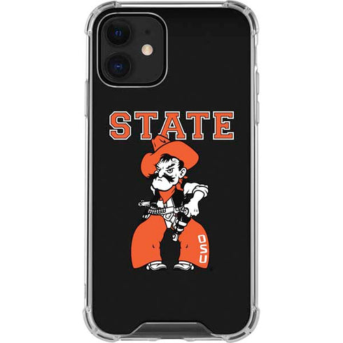 Oklahoma State University OSU Cowboys Orange iPhone 12 Mini Clear Case