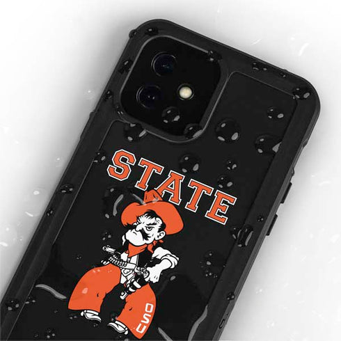 Oklahoma State University OSU Cowboys Orange iPhone 12 Mini Waterproof Case