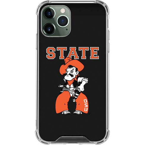 Oklahoma State University OSU Cowboys Orange iPhone 12 Pro Max Clear Case